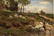 unknow artist Sheep 170 china oil painting reproduction
